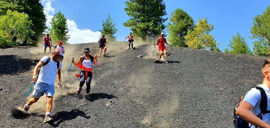 Etna and Alcantara Gorge excursion from Taormina and surroundings - Pickup from Taormina and the road to Etna