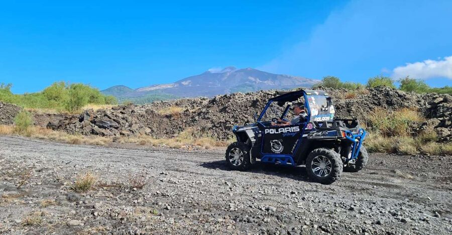 Etna Buggy 4x4 Tour - The first off-road run through an old lava quarry