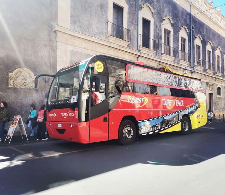 Etna by Panoramic Bus, Audioguide 9 languages, from Catania - Key points at a glance