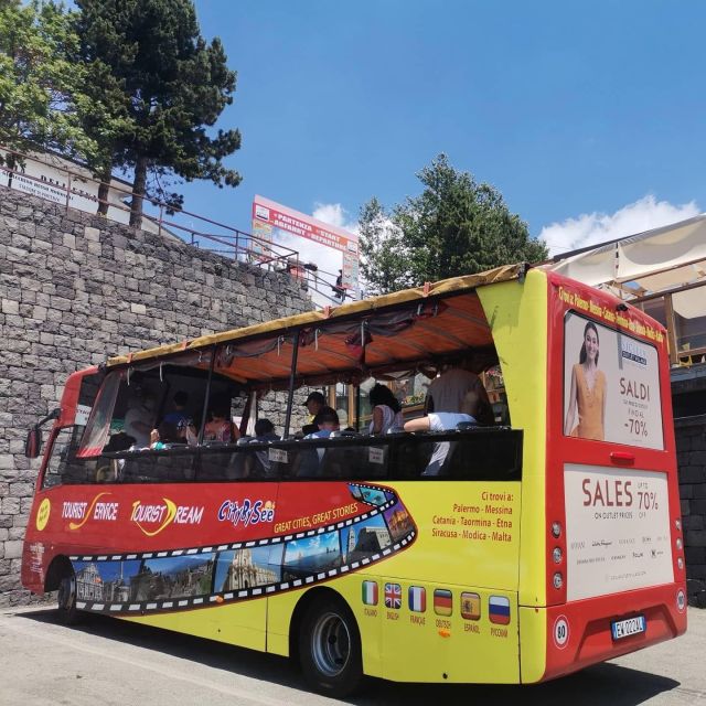 Etna by Panoramic Bus, Audioguide 9 languages, from Catania - How to spend your free time