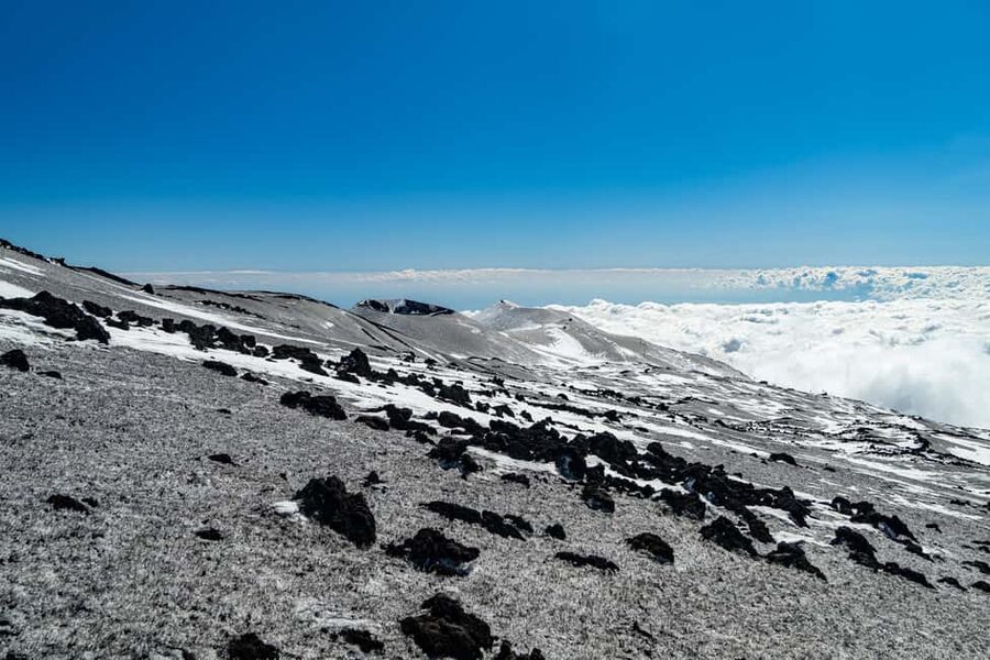 Etna: hiking to a stunning viewpoint over Valle del Bove - Starting high on Etna at Rifugio Sapienza