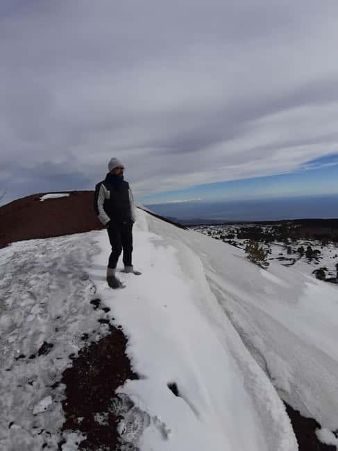 Etna: Jeep excursion and hike suitable for everyone. Free shoes and jacket - Inside Grotta delle Nevi