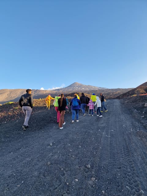Etna North Sunset: Summit area & Craters of 2002 - The ride back through Piano delle Concazze