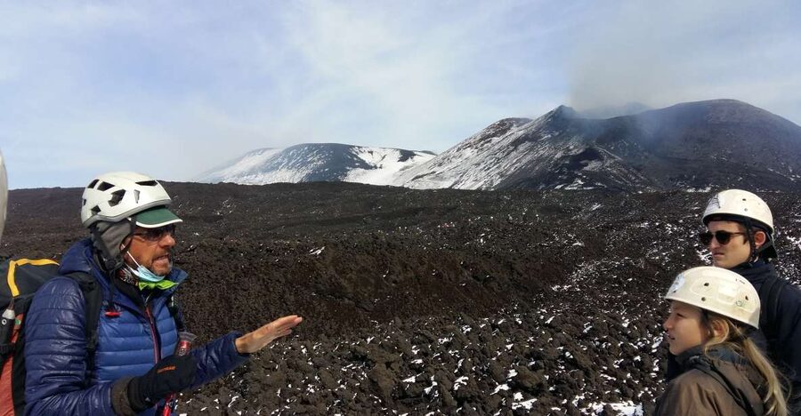 Etna Southern Slope Guided Easy Trek - Starting at Rifugio Sapienza at 1,900 meters
