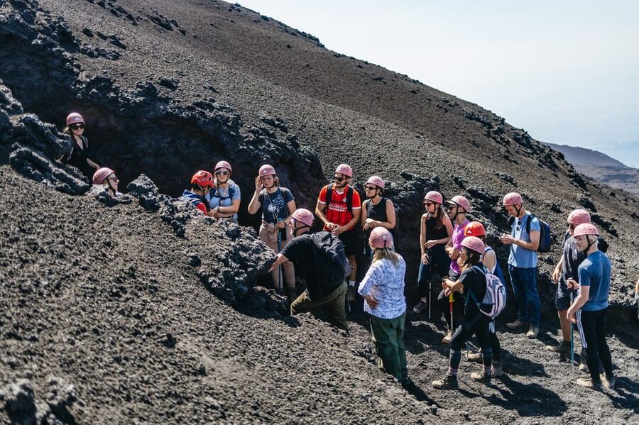 Etna: summit craters trekking with volcano guide 3350mt - The Central Crater and Etna’s summit zone
