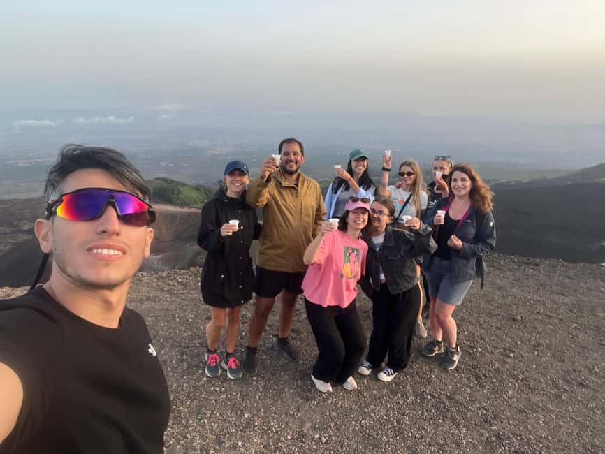 ETNA SUNSET: GUIDED TOUR OF ETNA WITH PICKUP FROM CATANIA - The guides make the difference