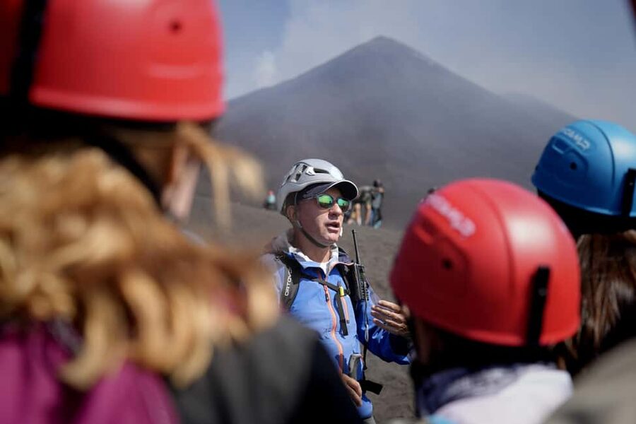 Etna: Trekking to the summit craters at 3340 meters - Reaching Etna’s upper slopes from Rifugio Sapienza