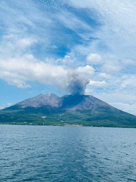Experience about the blessings of the earth in Sakurajima. - Close views at Sakurajima and Arimura Lava Observation Deck