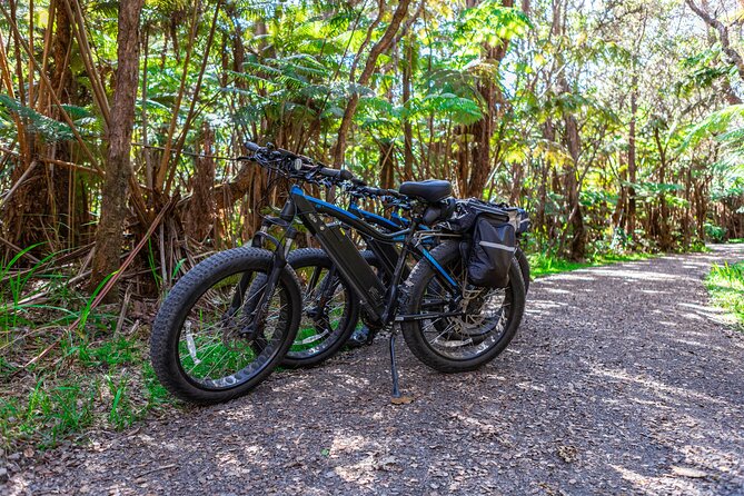 Fat Tire E-Bike Rental - Volcanoes National Park - Weather, clothing, and small items that matter