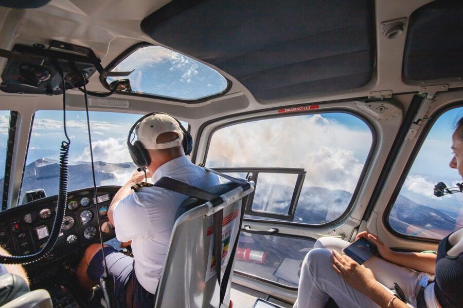 Fiumefreddo: Group Flight Helicopter Tour over Etna - Taking off from Fiumefreddo di Sicilia