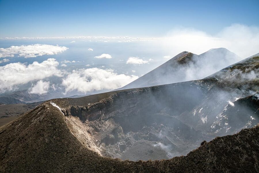 Fiumefreddo: Group Flight Helicopter Tour over Etna - Valle del Bove from the air