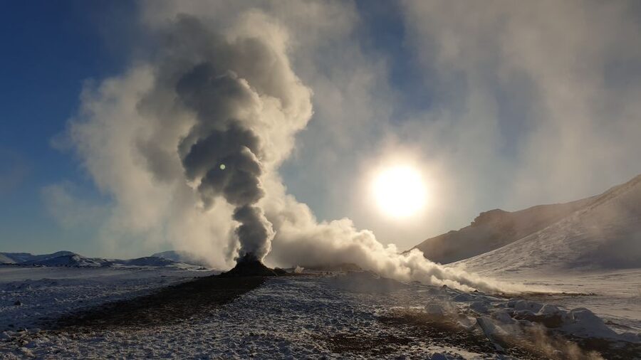 From Akureyri: Godafoss and Lake Myvatn - Goðafoss, the waterfall with a national story