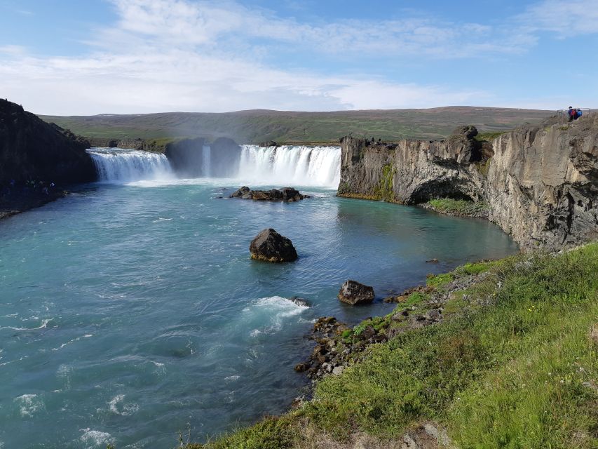 From Akureyri: Godafoss and Lake Myvatn - Skútustaðagígar and the strange shape of pseudocraters