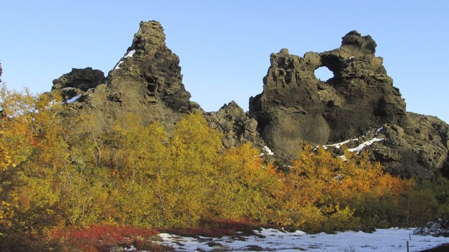From Akureyri: Godafoss and Lake Myvatn - The return drive and optional Forest Lagoon finish