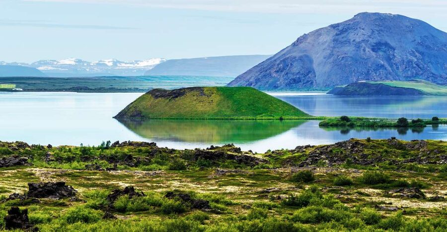 From Akureyri: Myvatn Lake, Craters, & Waterfall Tour - Goðafoss: a wide waterfall with a political story
