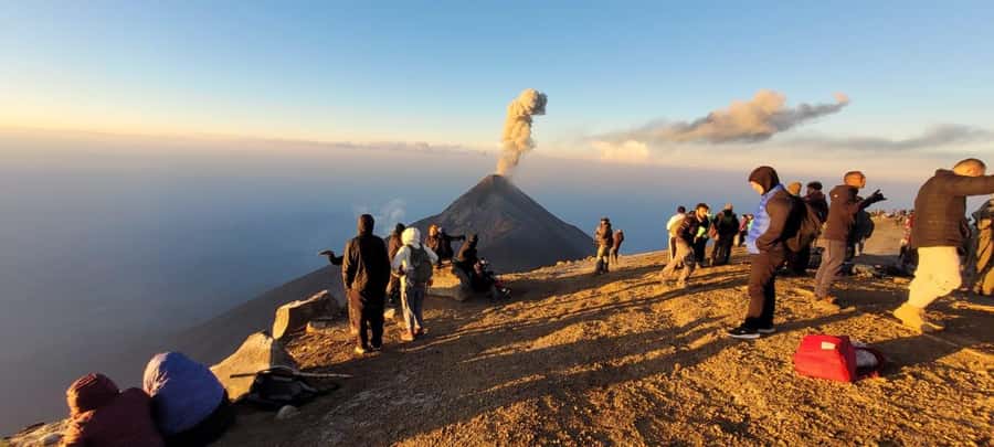 From Antigua: Adventure, 2-Day Hiking to Acatenango Volcano - What the high camp is really like