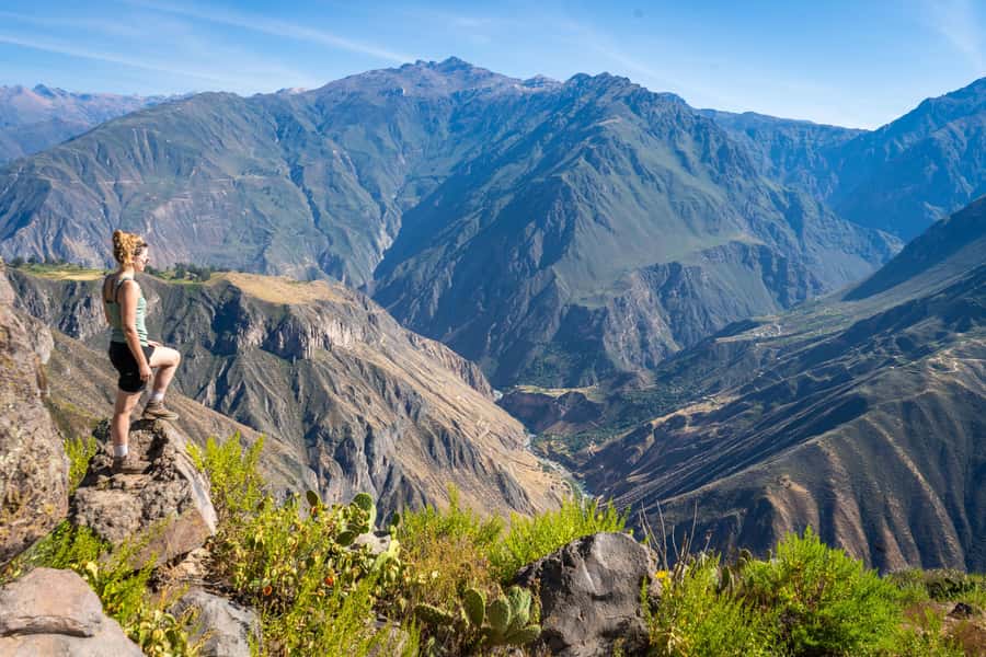 From Arequipa: 2-Day Colca Canyon Trekking Tour - The pre-dawn climb to Cabanaconde