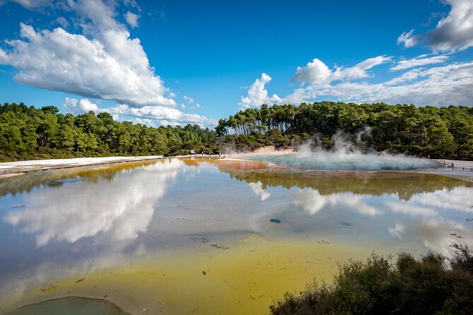 From Auckand: Waiotapu and Polynesian Spa Rotorua Day Tour - Wai-O-Tapu’s strange and colorful geothermal world