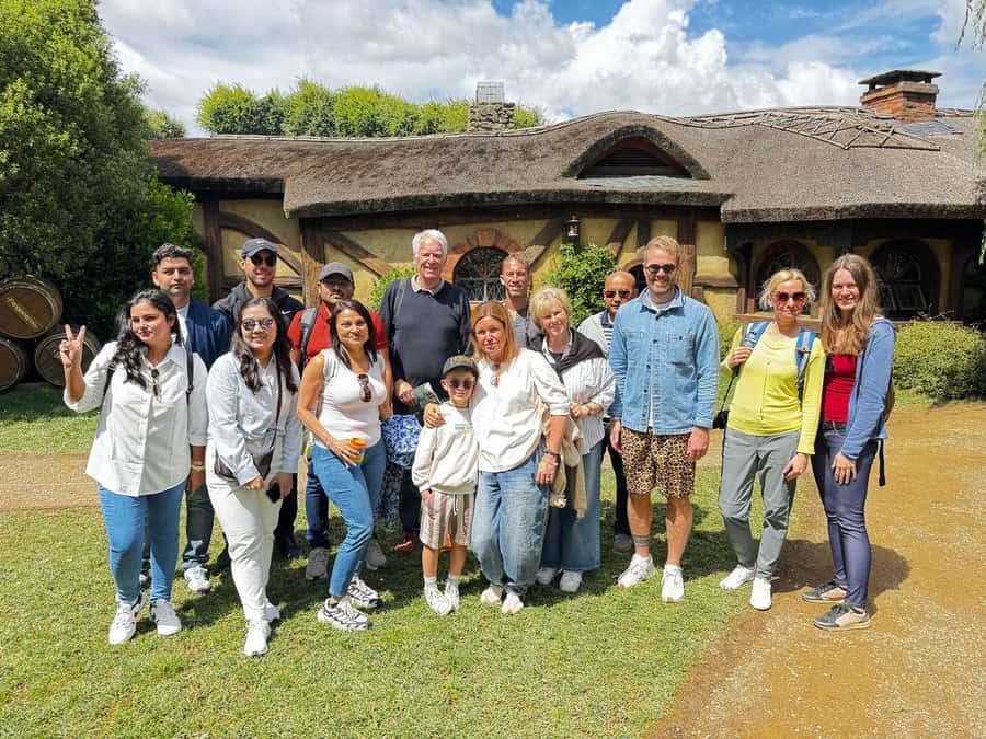 From: Auckland: Rotorua via Hobbiton Tour One Way Tour - Waikato gives the ride a scenic beginning