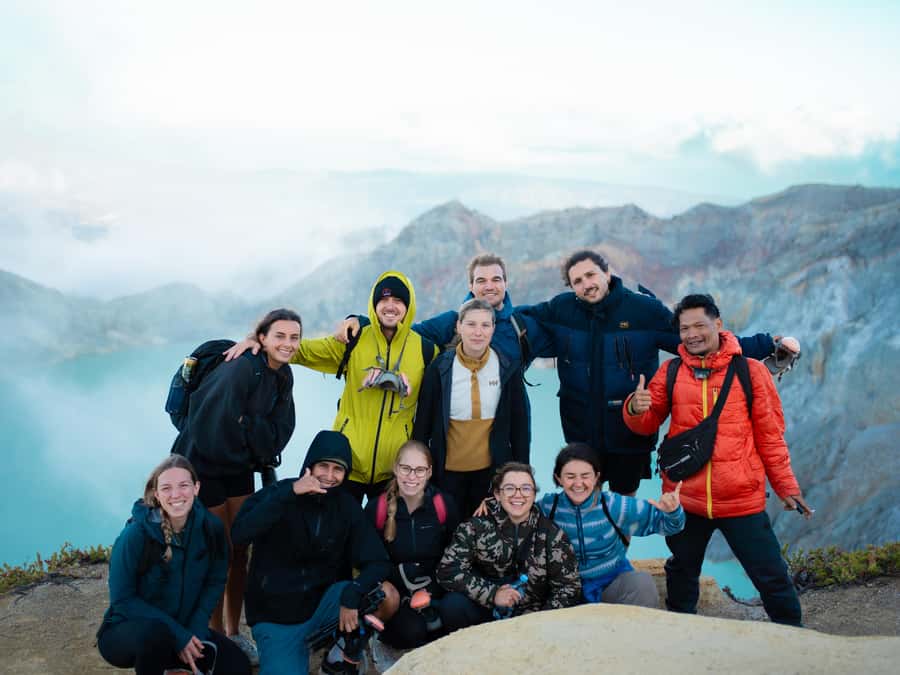 From Bali: Ijen Crater Overnight Volcano Trip with Sunrise - Climbing the 2,370-meter volcano