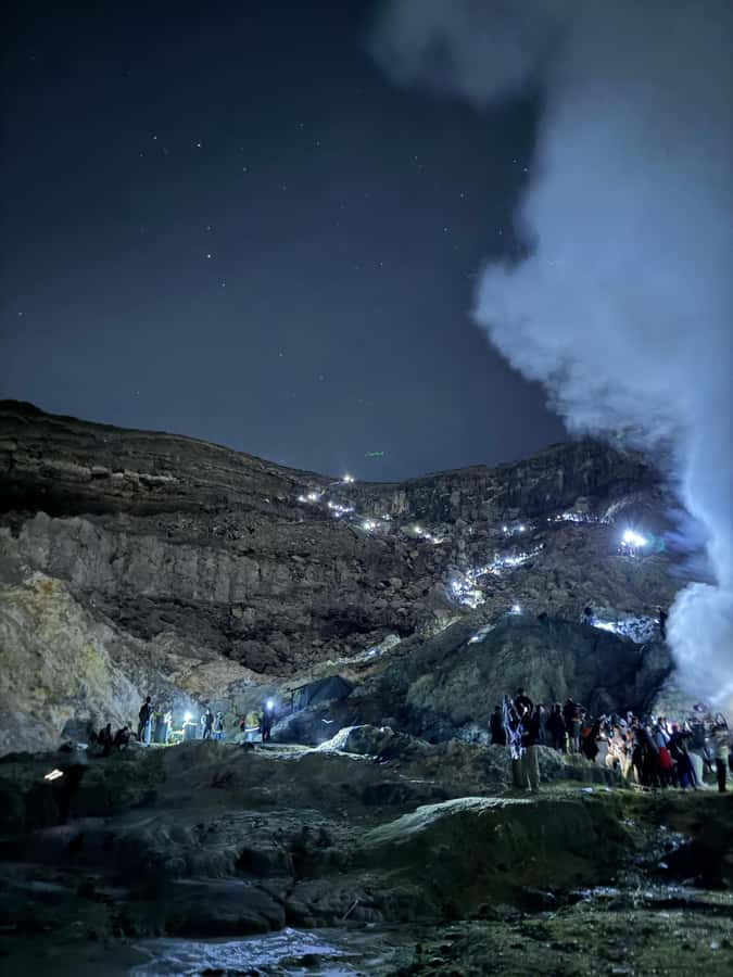 From Bali : The Majestic Mount Ijen Sunrise Trekking - Leaving Bali after dark