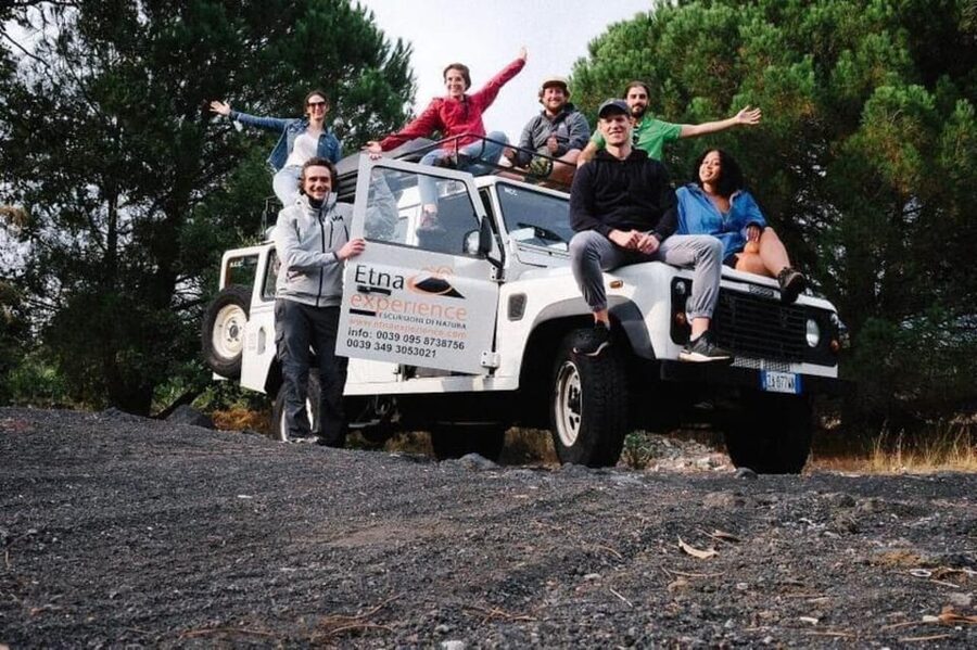 From Catania: 4x4 Mt Etna Jeep Tour - Monte Salto del Cane at 1,400 meters