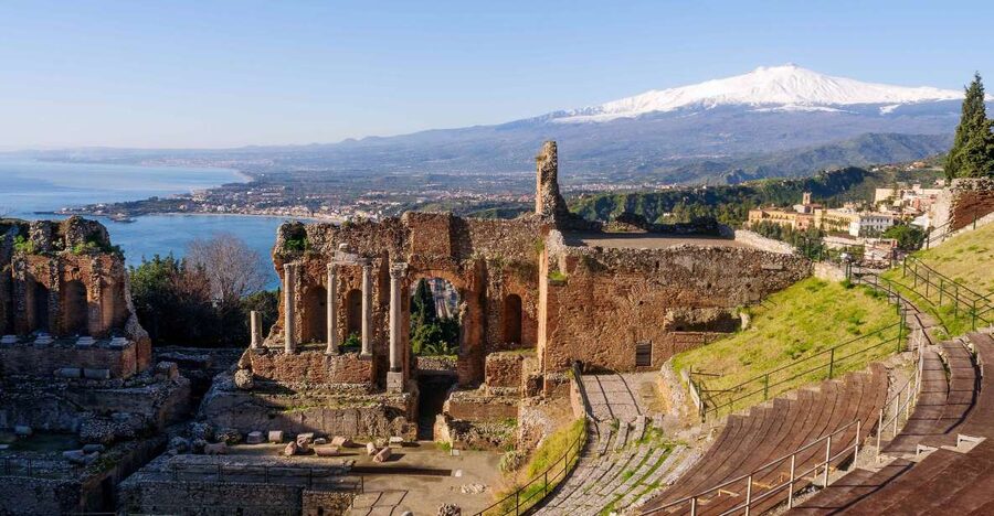 From Catania: Day Trip to Mount Etna and Taormina - Pickup from Catania and the ride uphill