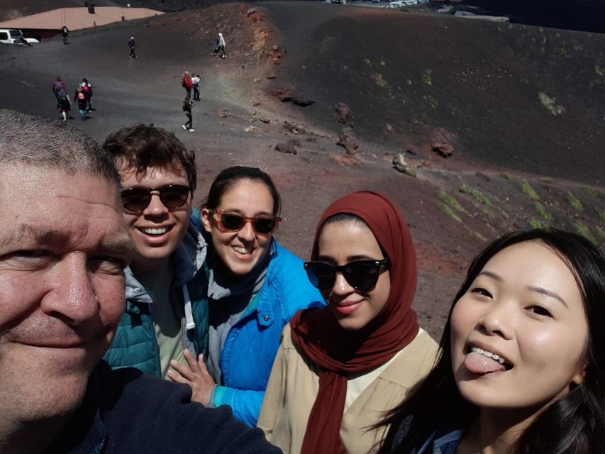 From Catania: Full-Day Mount Etna and Taormina Tour - Entering Grotta dei Tre Livelli