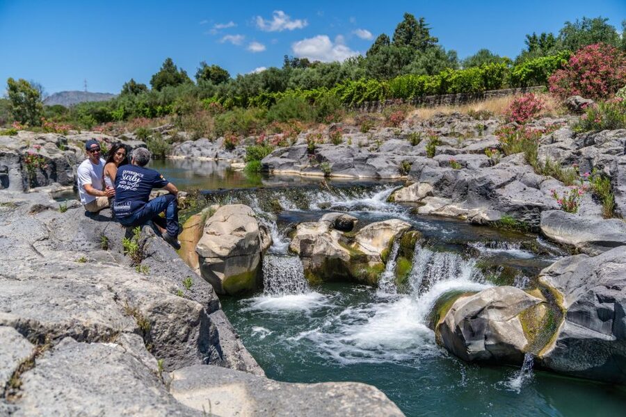 From Catania: Mount Etna and Alcantara River Tour - A small group makes the day easier
