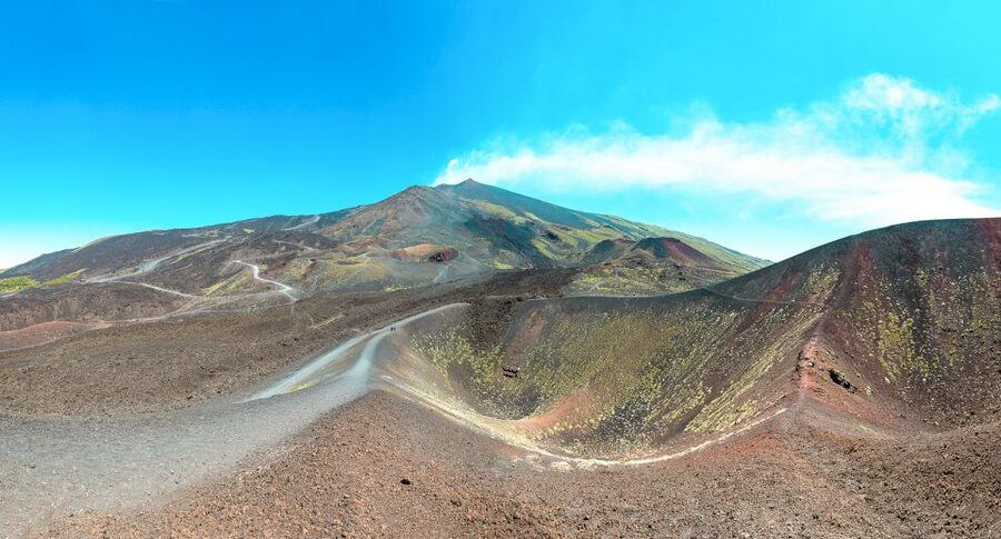From Catania: Mt. Etna Half Day Morning Tour with Lunch - The lava cave adds a different kind of adventure