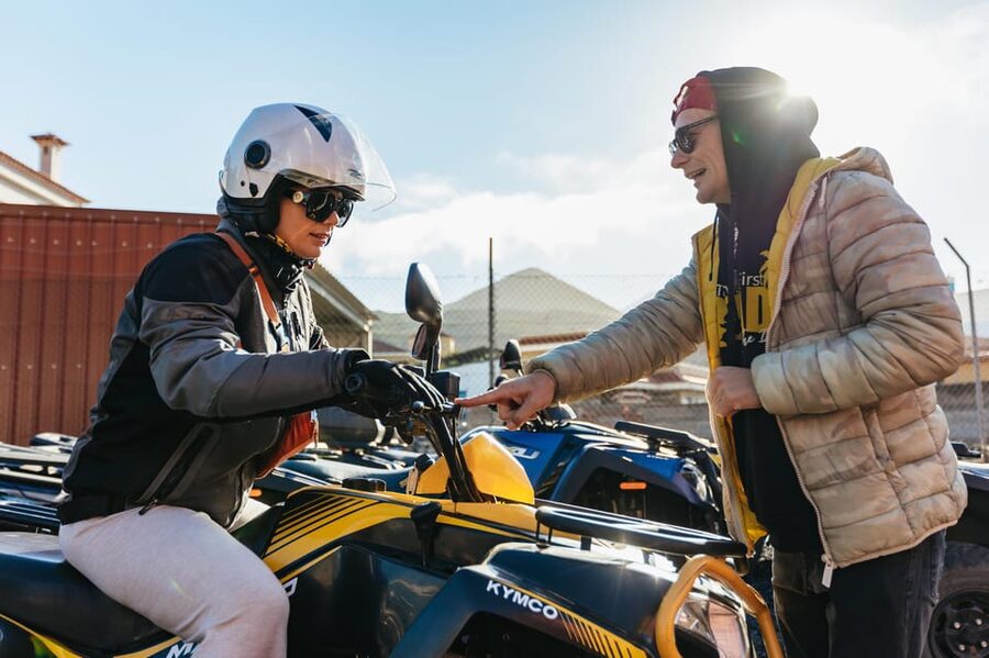 From Costa Adeje: Mount Teide Forest Off-Road Quad Bike Tour - Group size, guides, and the feel of the outing