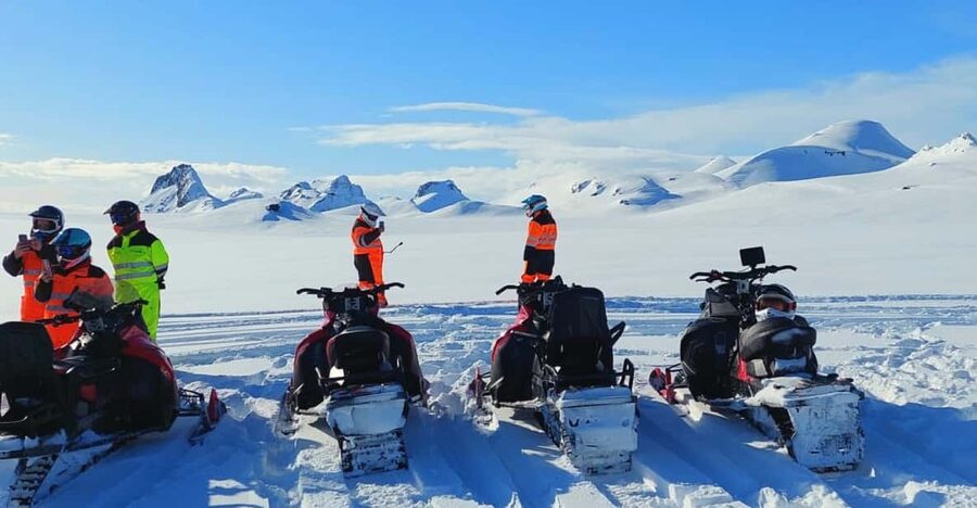 From Geysir: Snowmobile Adventure on Langjökull Glacier - The 50-minute Super Truck ride to the glacier