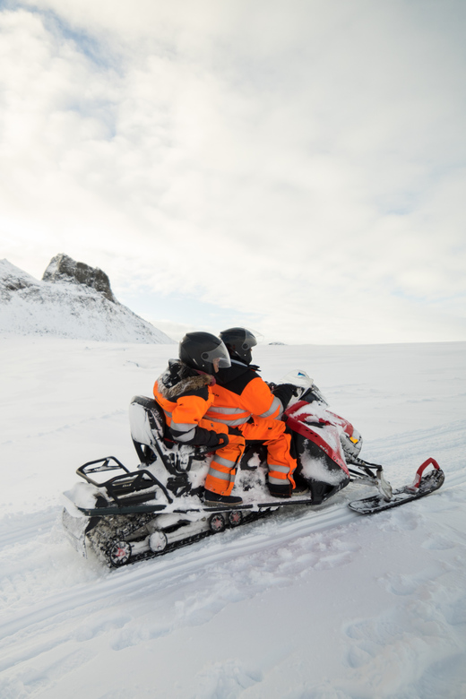 From Geysir: Snowmobile Adventure on Langjökull Glacier - The second ride and switching drivers