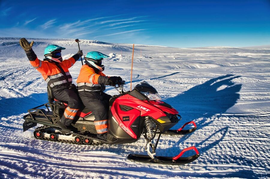 From Geysir: Snowmobile Adventure on Langjökull Glacier - Returning through the high interior