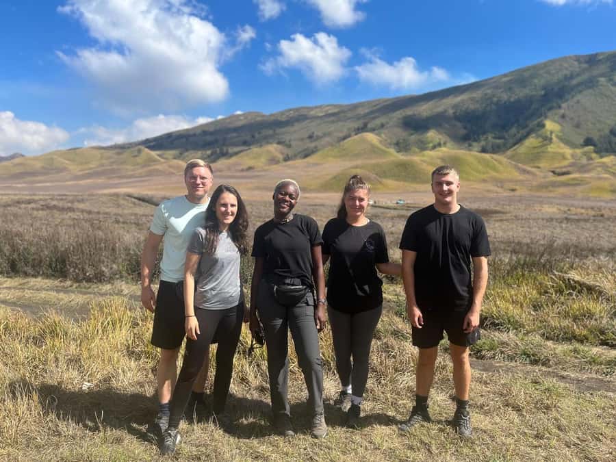 From Malang: 2 Days Bromo and Tumpak Sewu Sharing Tour - Walking to the crater rim