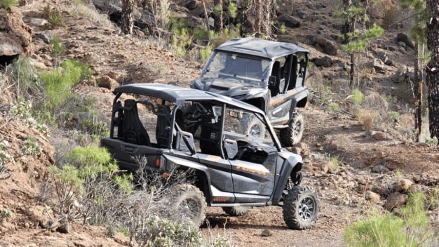 From Maspalomas: Volcanic Landscapes 4-Seater Buggy Tour - Rocky tracks, sand, and volcanic views