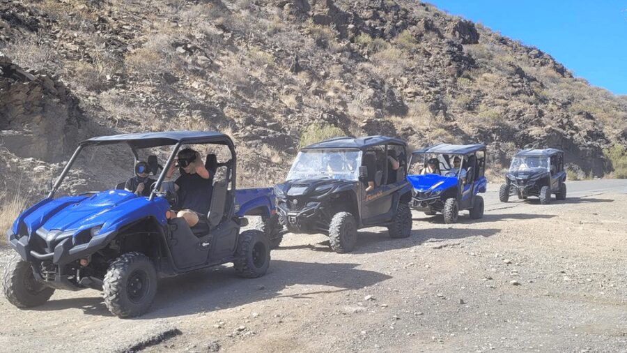 From Maspalomas: Volcanic Landscapes 4-Seater Buggy Tour - The Yamaha Wolverine makes a difference