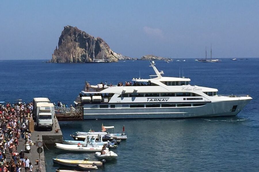 From Milazzo: Panarea and Stromboli Boat Trip by Night - Boat comfort, commentary, and sea conditions