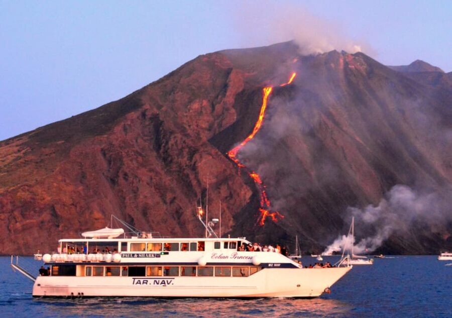 From Milazzo: Panarea & Stromboli Boat Trip - Leaving Milazzo at 12:30 p.m.