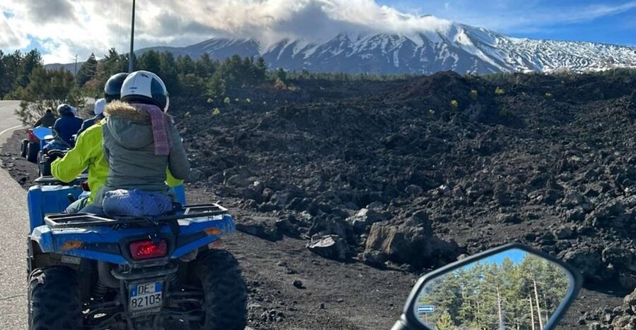 From Motta Camastra: Mount Etna & Alcantara Gorges Quad Tour - Why this Mount Etna quad ride feels different