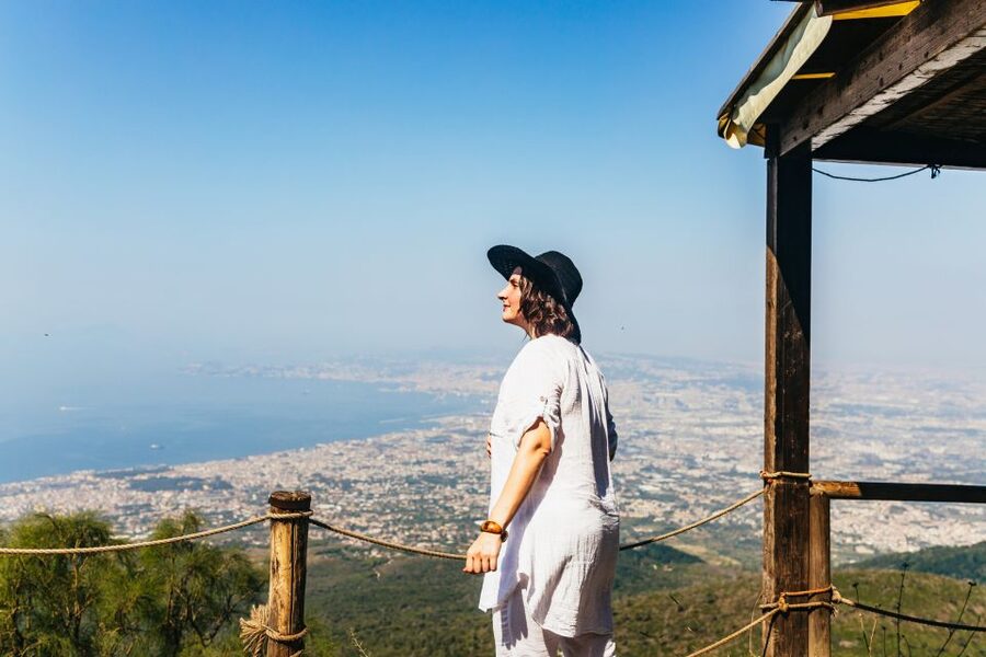From Naples: All-Inclusive Mount Vesuvius Half-Day Tour - The climb from the car park to the crater
