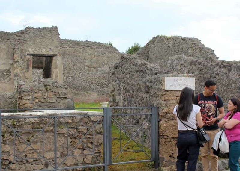 From Naples: Pompeii and Vesuvius Tour with Lunch Included - Pompeii: preserved streets and a fast introduction