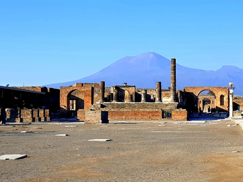 From Naples: Pompeii and Vesuvius Tour with Ticket Options - Starting from central Naples