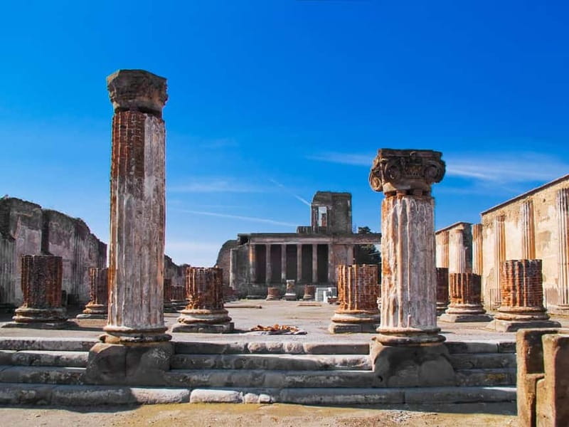 From Naples Port: Pompeii and Mt. Vesuvius Day Trip - From the volcano to Pompeii