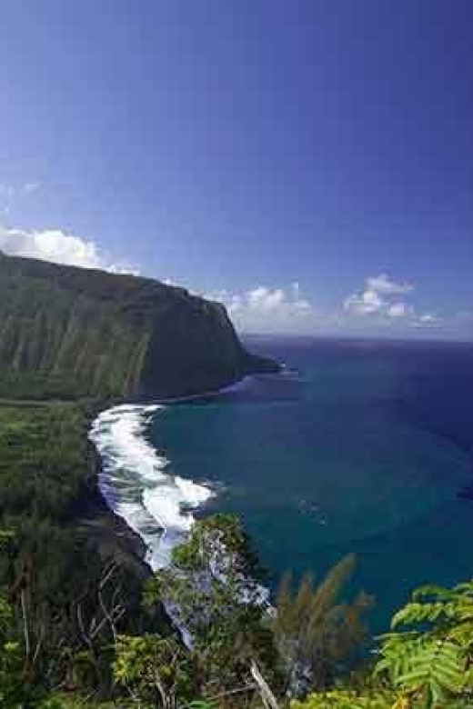 From Oahu: Big Island Volcano Adventure - Chain of Craters Road toward the ocean