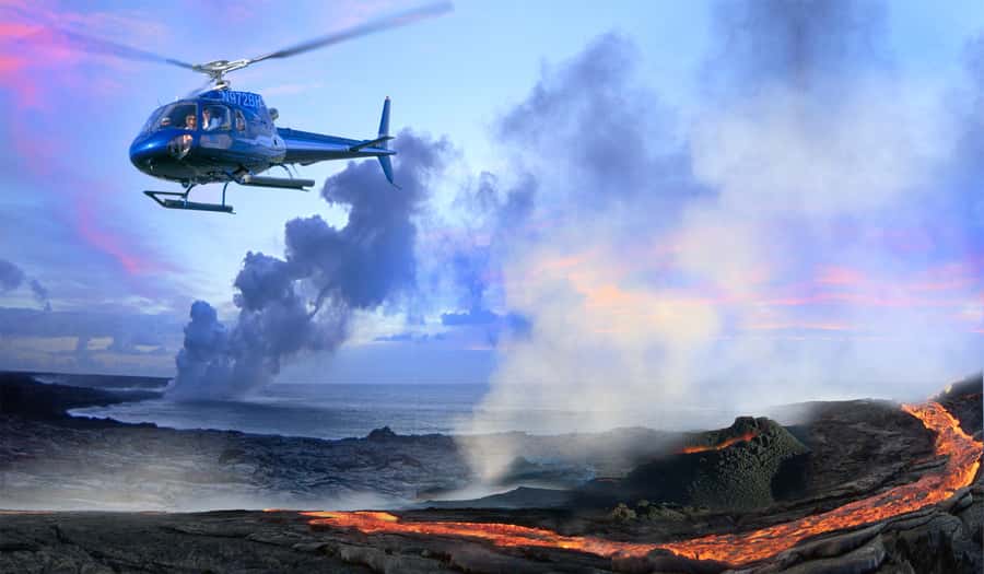 From Oahu: Big Island Volcano Adventure & Helicopter - The early flight to Hilo