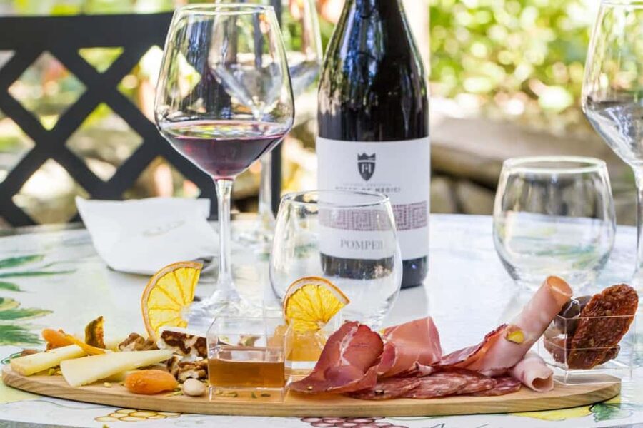 From Pompeii: Mount Vesuvius Wine Tasting and Lunch - The tasting begins before lunch