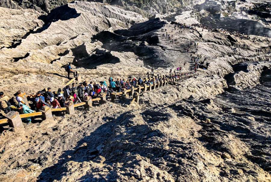 From Probolinggo: 2-Day Mount Bromo and Ijen Volcano Tour - The sea of sand and Widodaren Hill