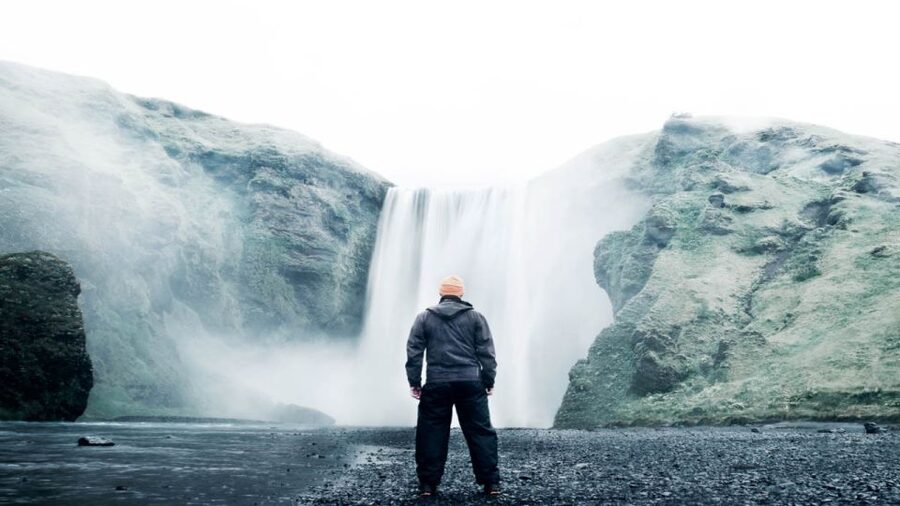 From Reykjavík: Katla Ice Cave and South Coast Tour - Seljalandsfoss and the wet walk behind it