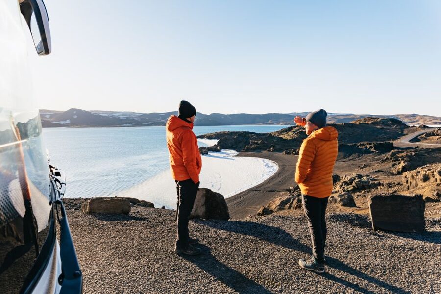 From Reykjavík: Volcanoes and Blue Lagoon Day Trip - The Blue Lagoon after a long walk